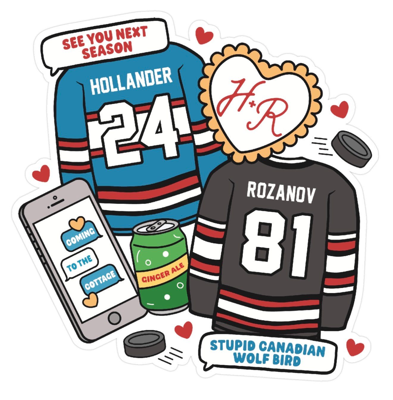 HR Weatherproof Sticker