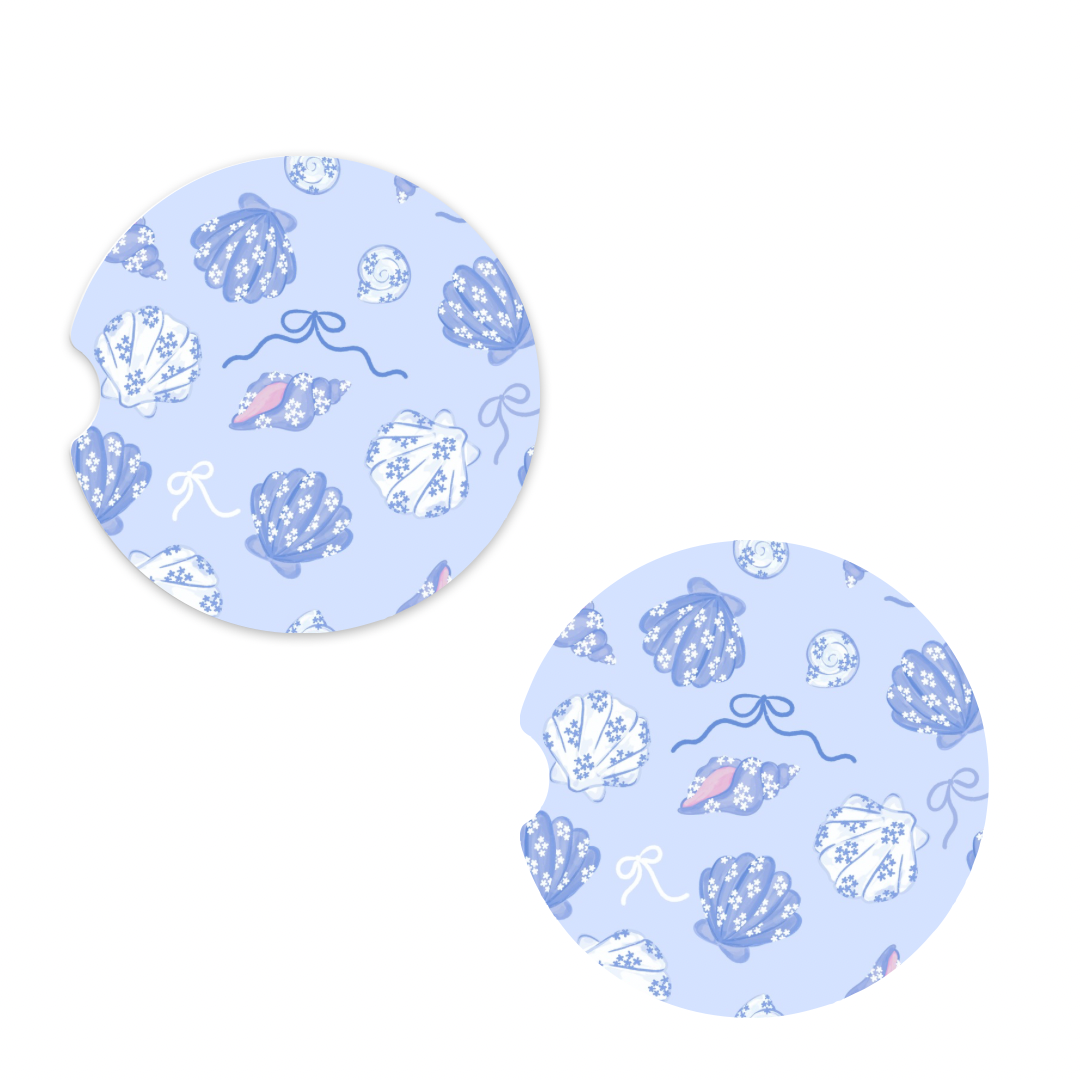 Shells Car Coasters