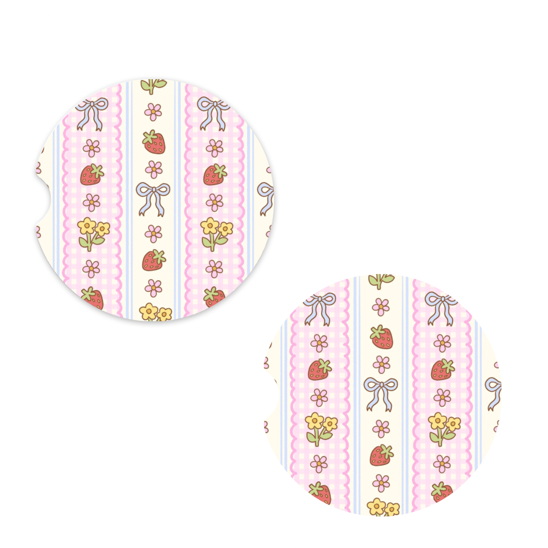 Spring Stripes Coasters