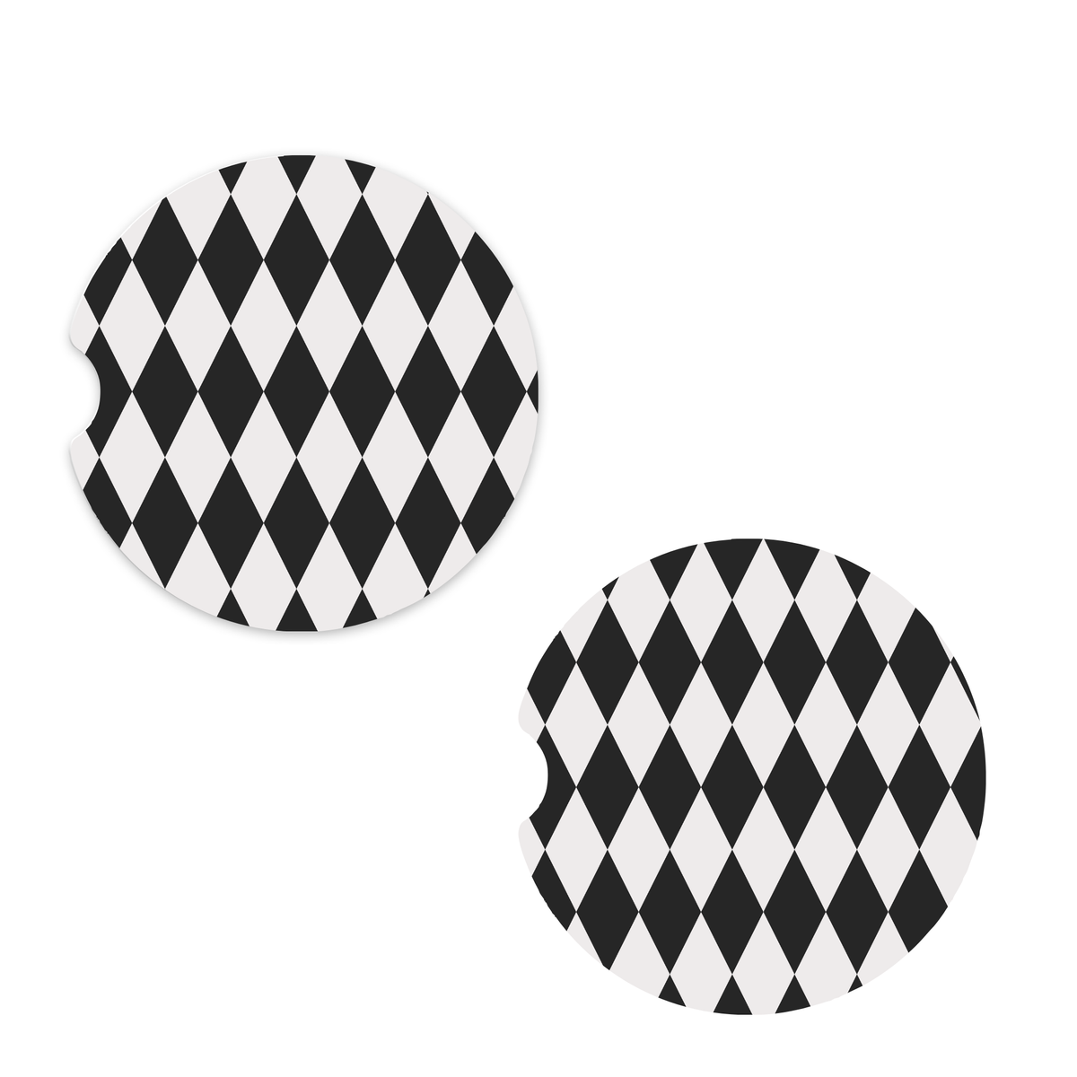 Black Diamond Car Coasters