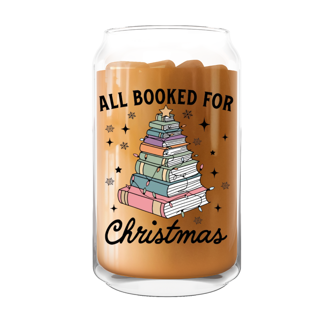 All Booked Glass Can