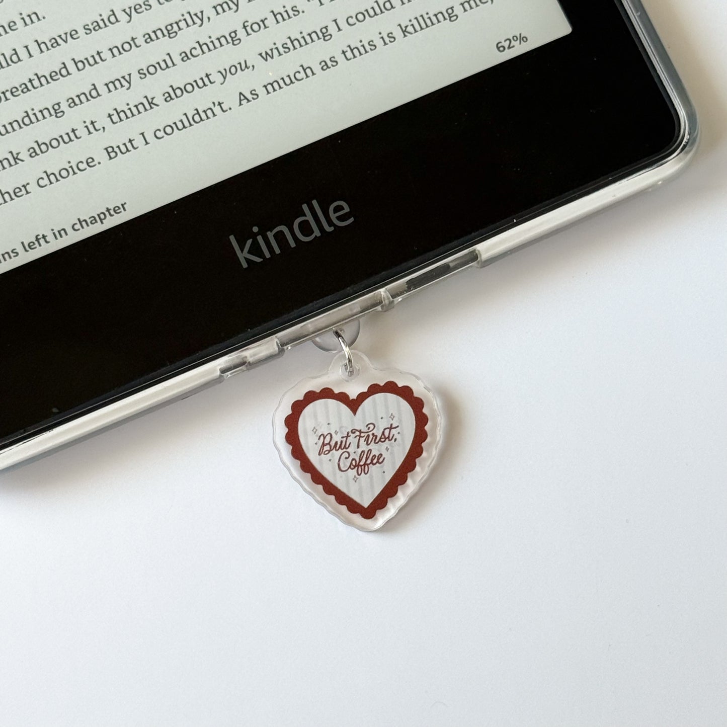 USB-C Port Charm - Coffee