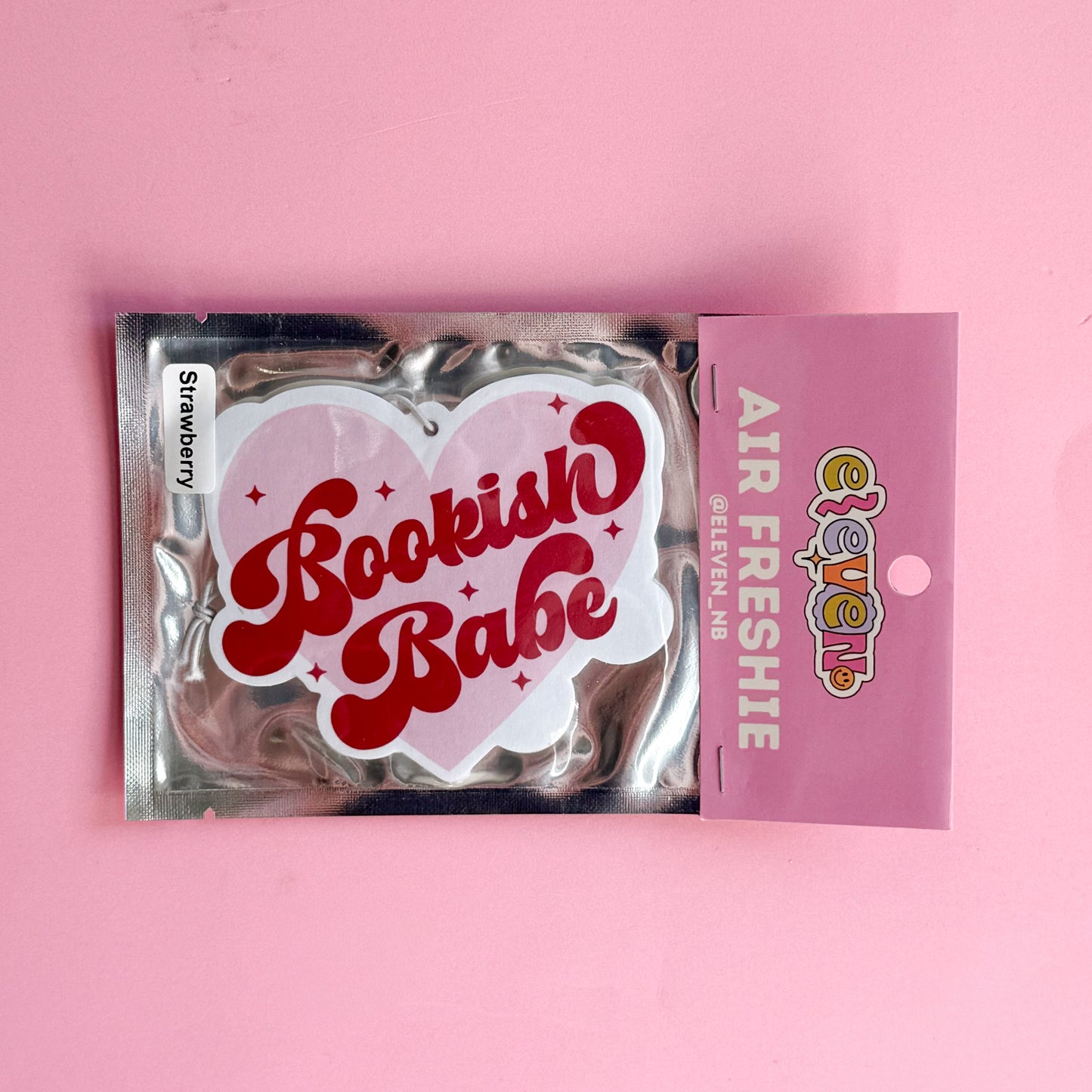 Bookish Babe Air Freshie Strawberry Scent
