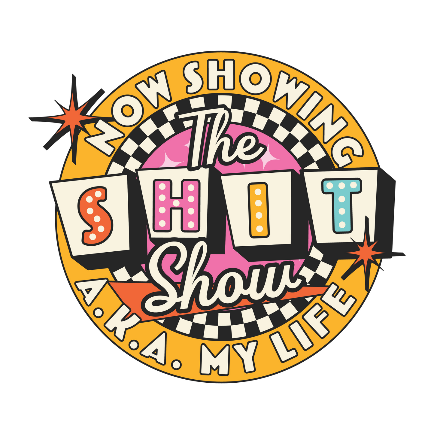 Shit Show Weatherproof Sticker