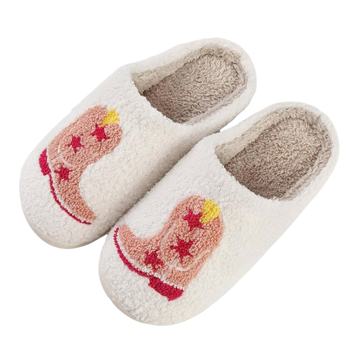 Cow Girl Boot Slippers