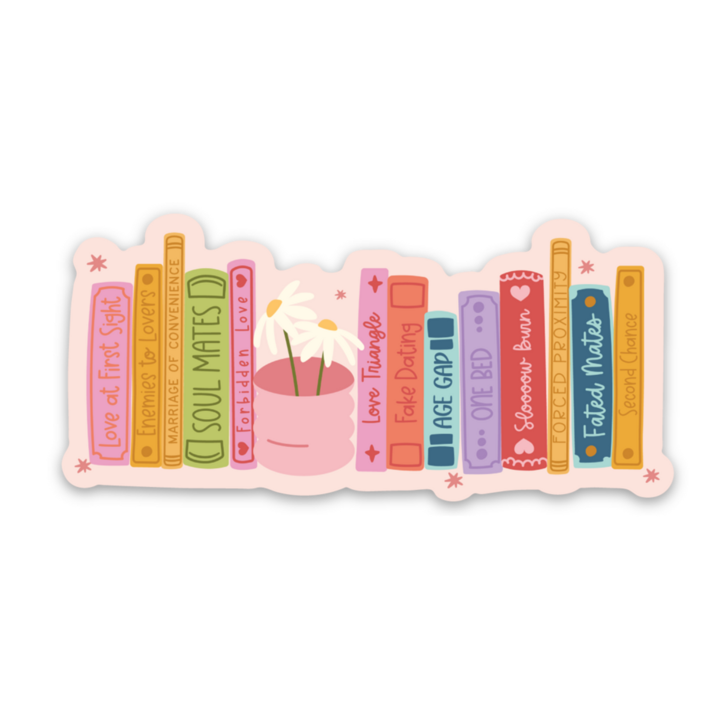 Book Tropes | Mini Kindle Sticker