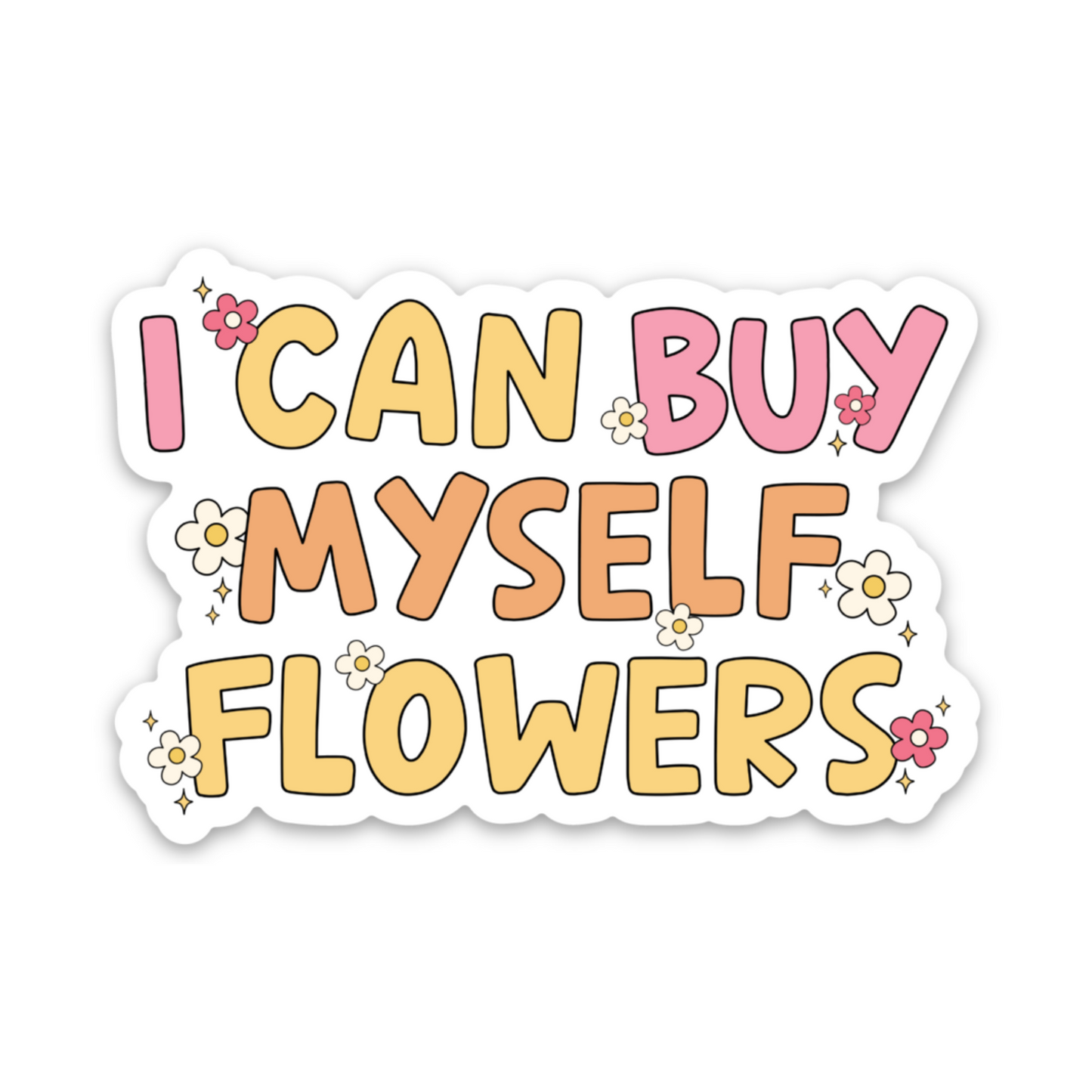 Flowers | Weatherproof Sticker