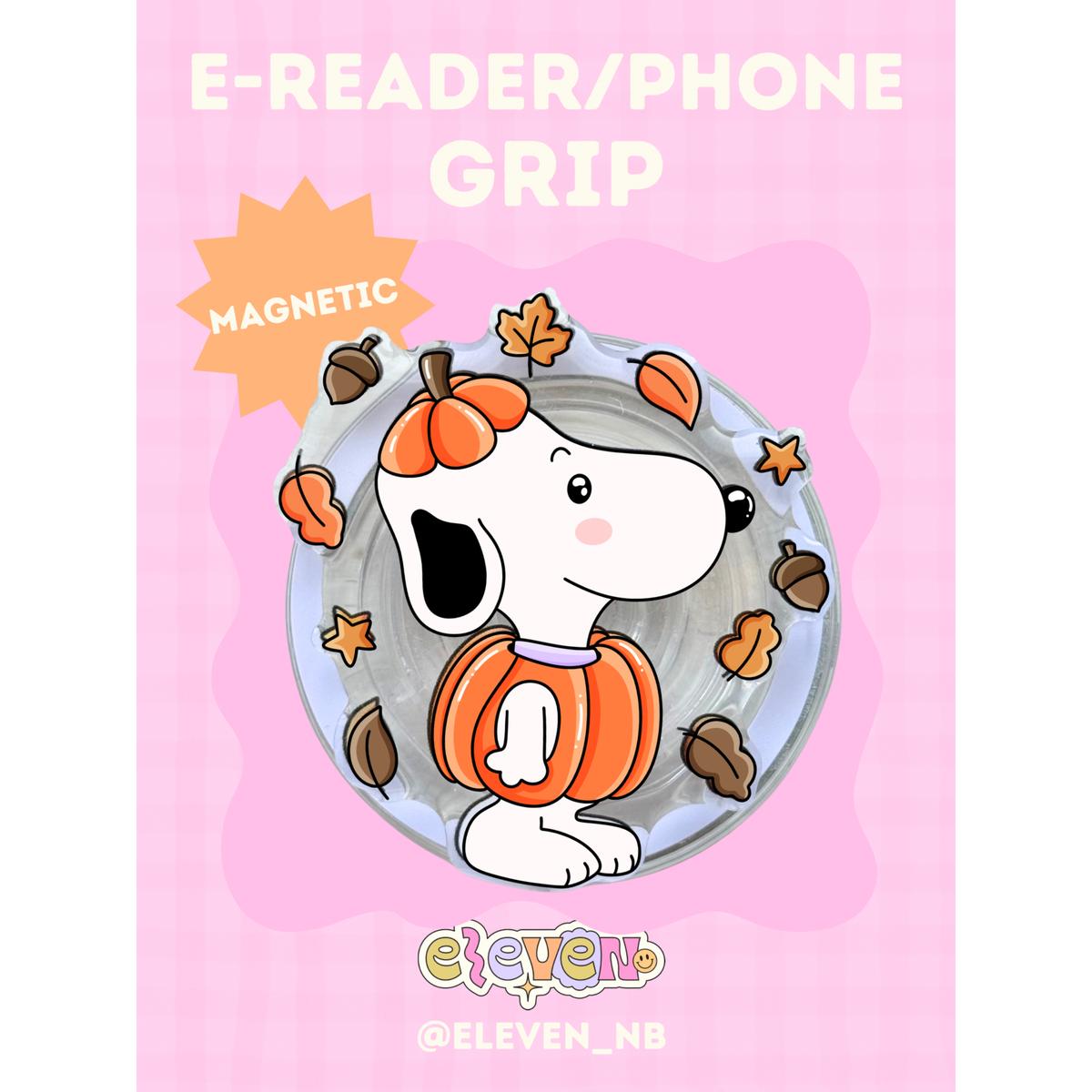 Pumpkin Snoop MagSafe Grip