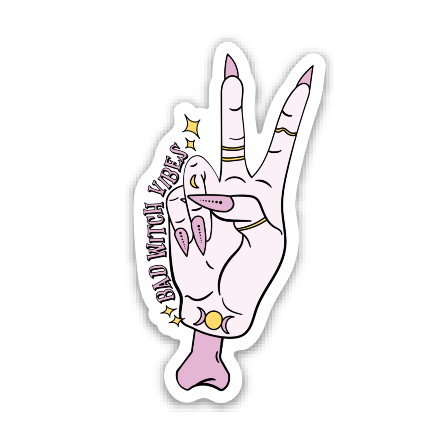Bad Witch Vibes | Weatherproof Sticker