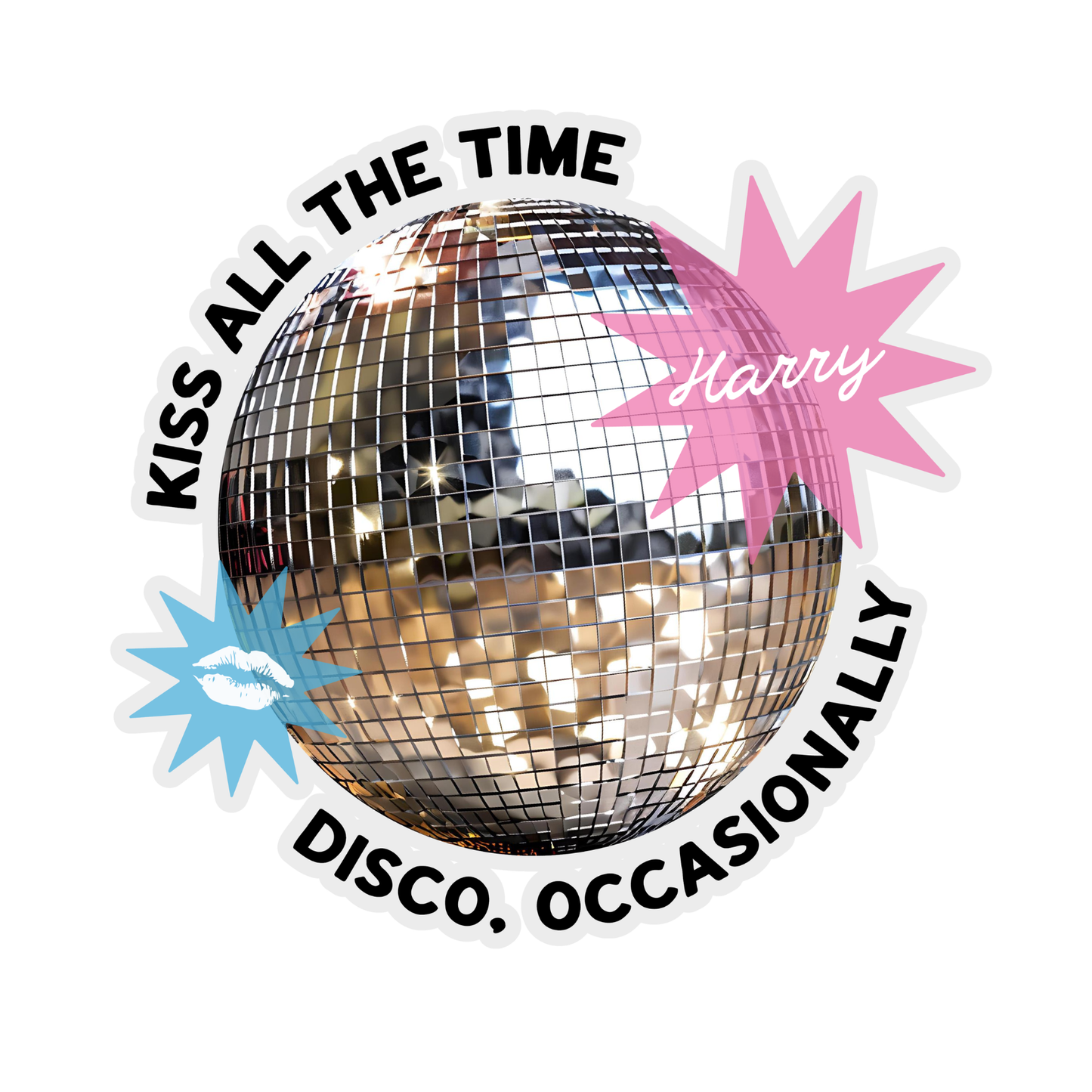 Disco Weatherproof Sticker
