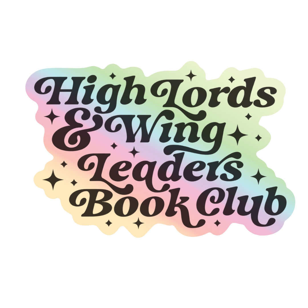 High Lords & Wing Leaders | Weatherproof Sticker