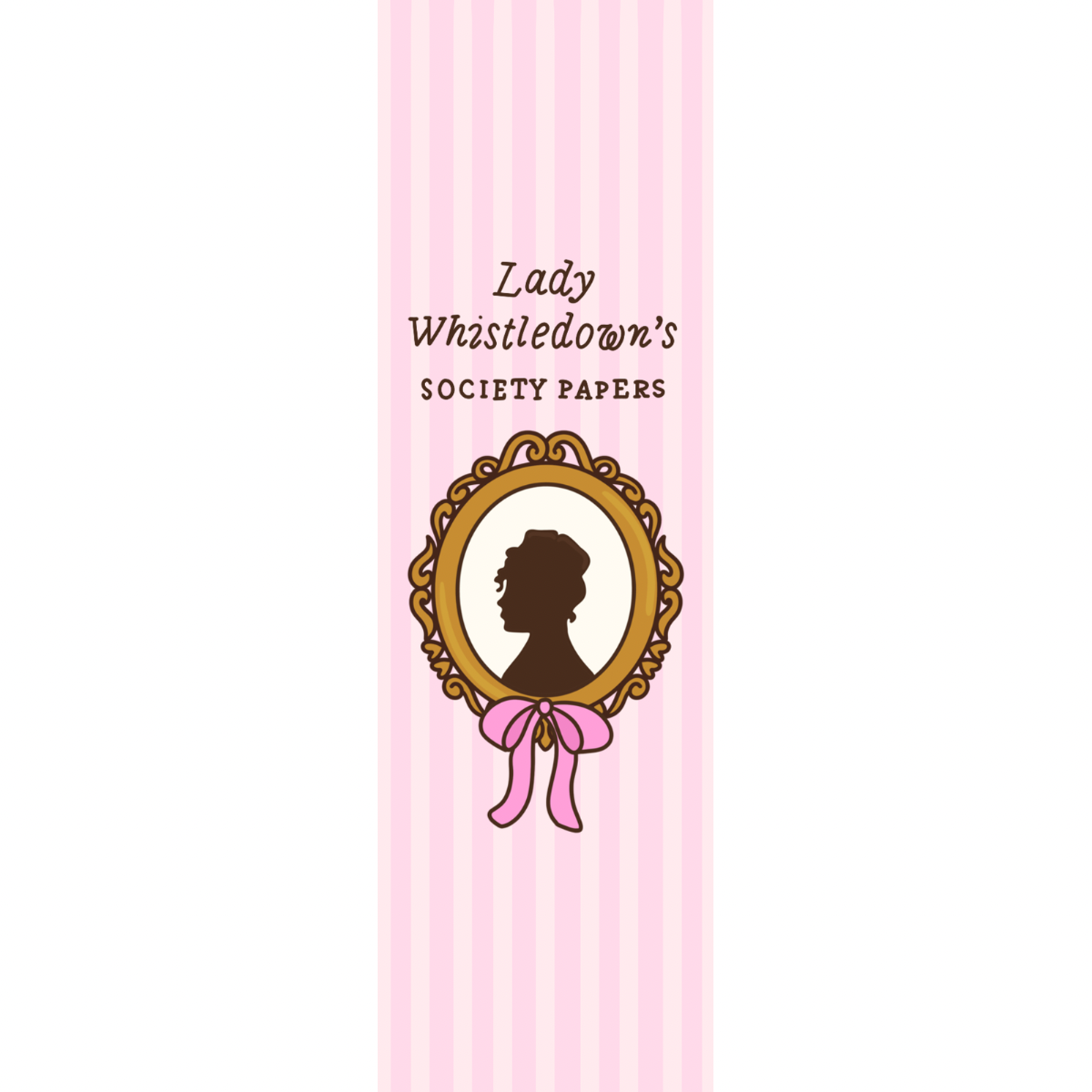 Lady Whistledown Bookmark