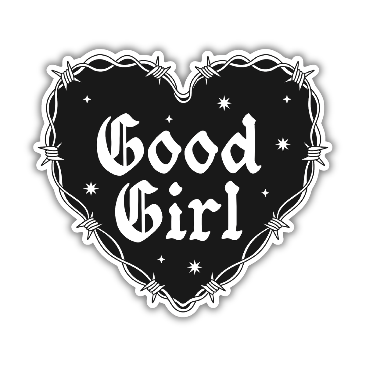 Good Girl Weatherproof Sticker
