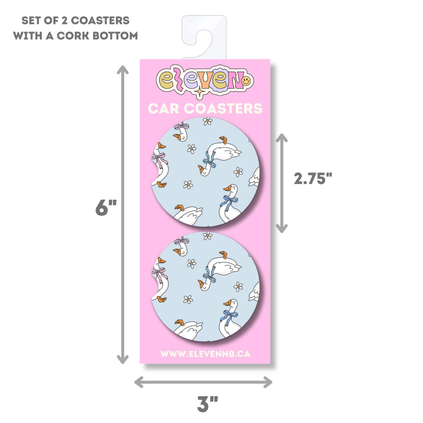 Goose Car Coaster