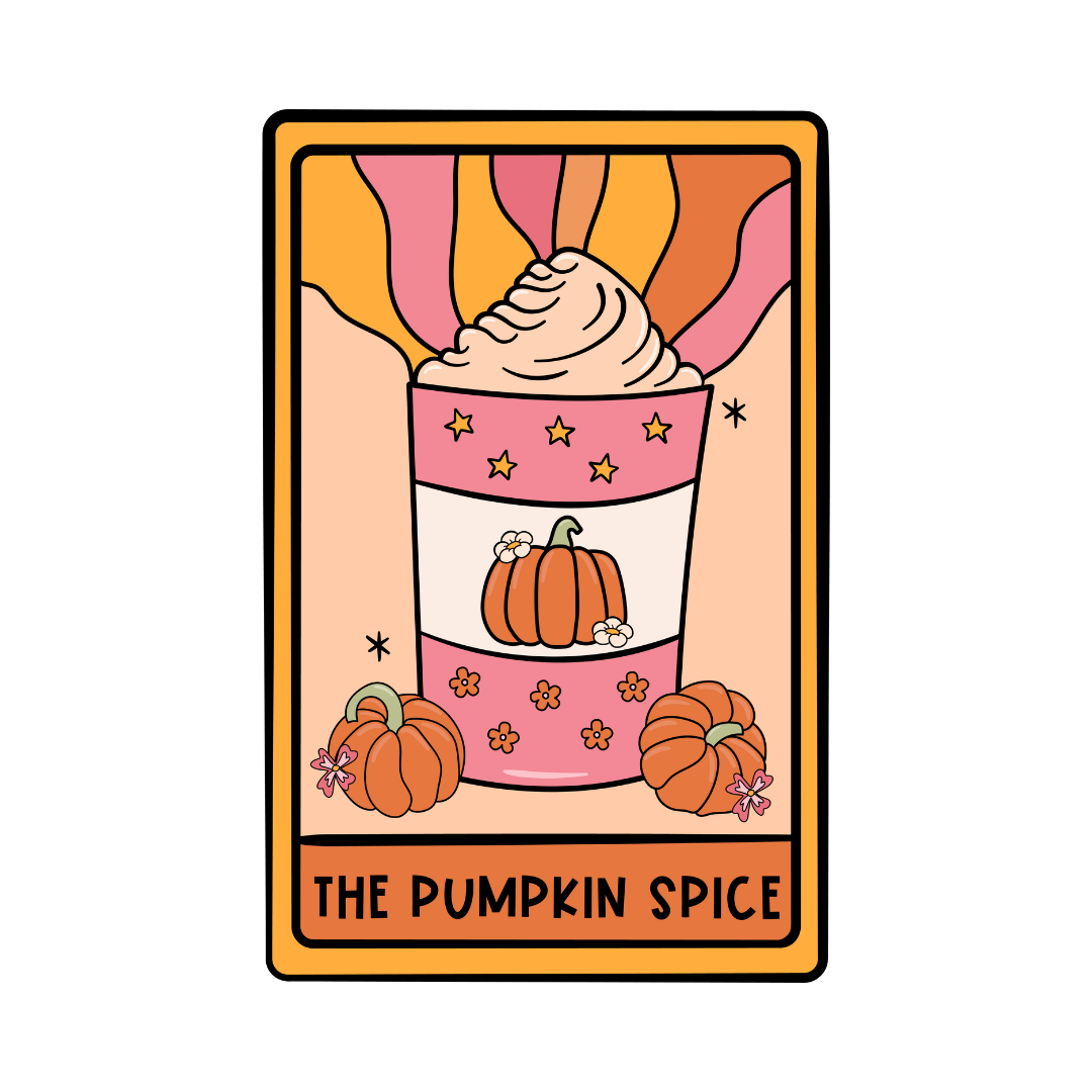 The Pumpkin Spice | Weatherproof Sticker