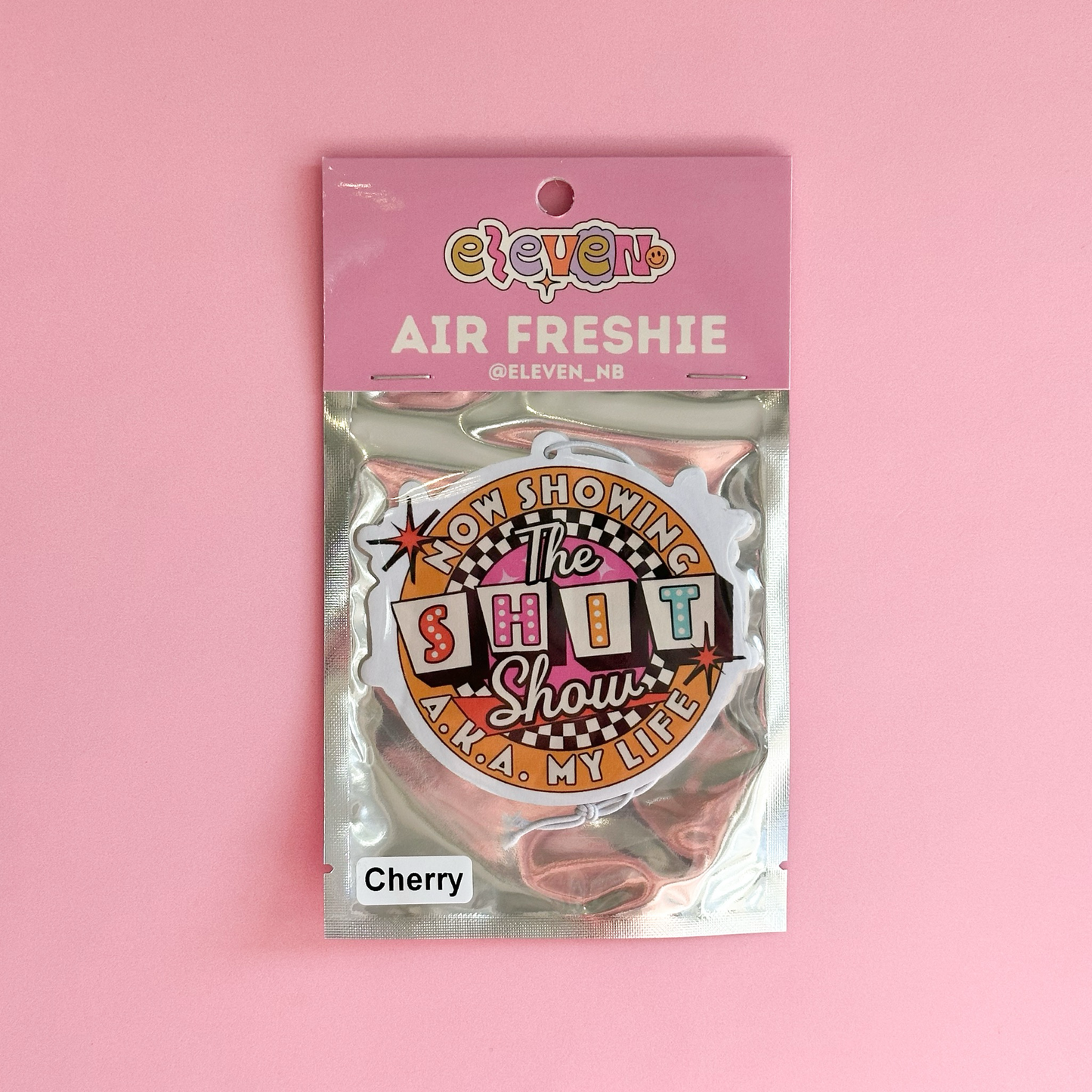 Shit Show Air Freshie Cherry Scent
