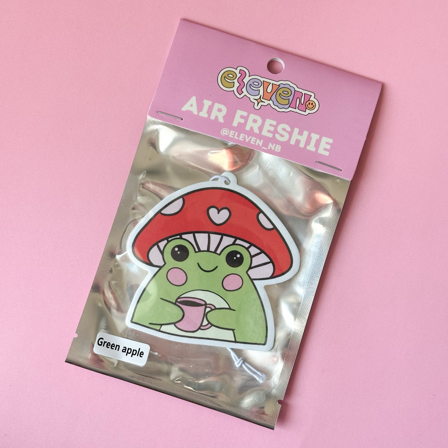 Toadstool Air Freshie Green Apple Scent