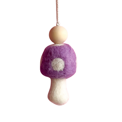 Felt Mushroom Hanging