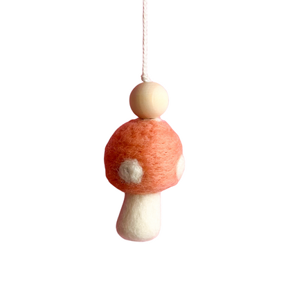 Felt Mushroom Hanging
