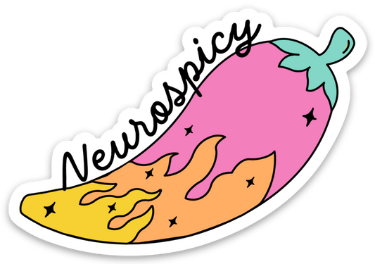 NeuroSpicy | Weatherproof Sticker