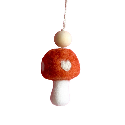 Felt Mushroom Hanging