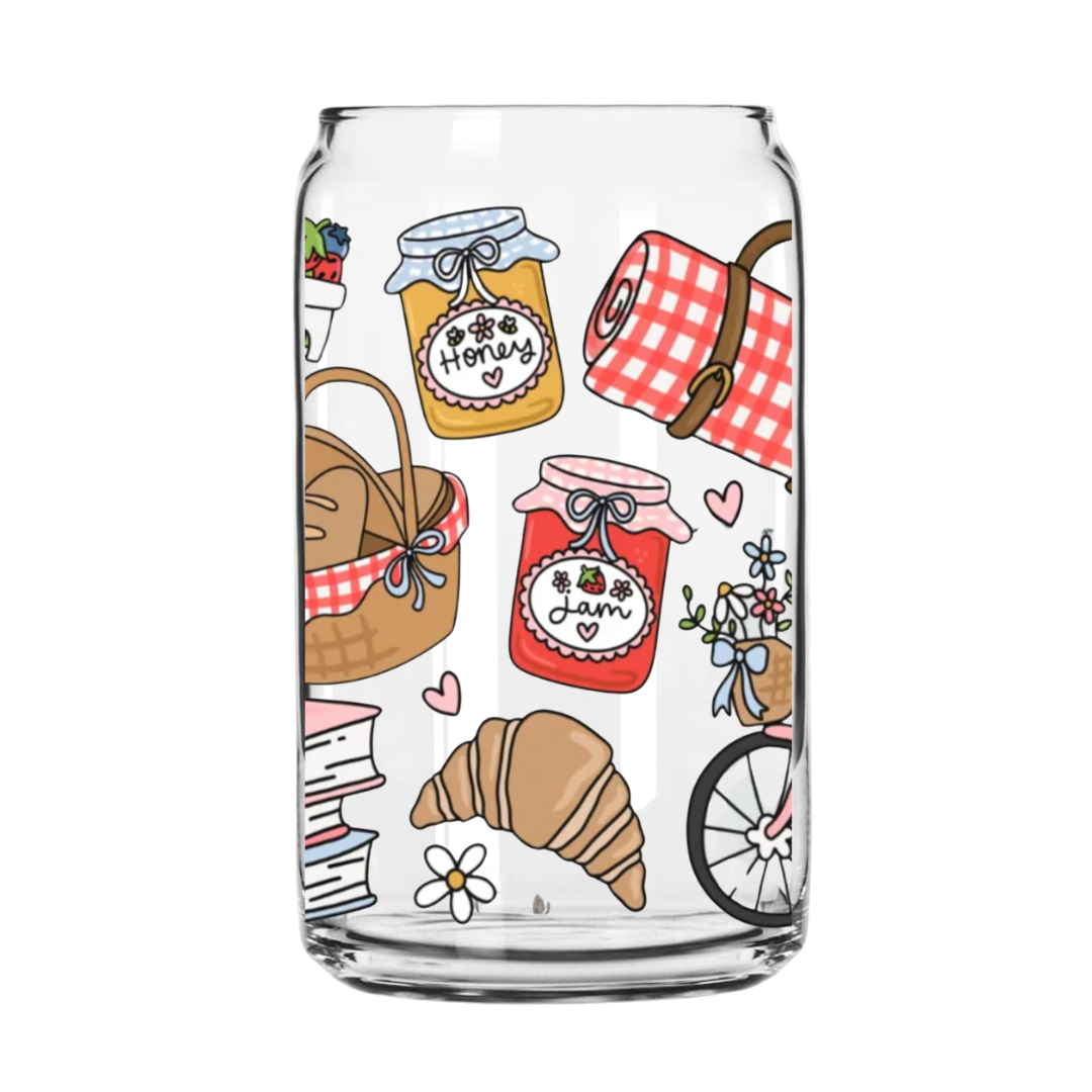 Picnic Glass Can