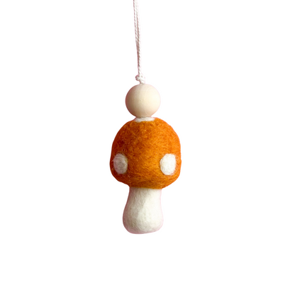 Felt Mushroom Hanging