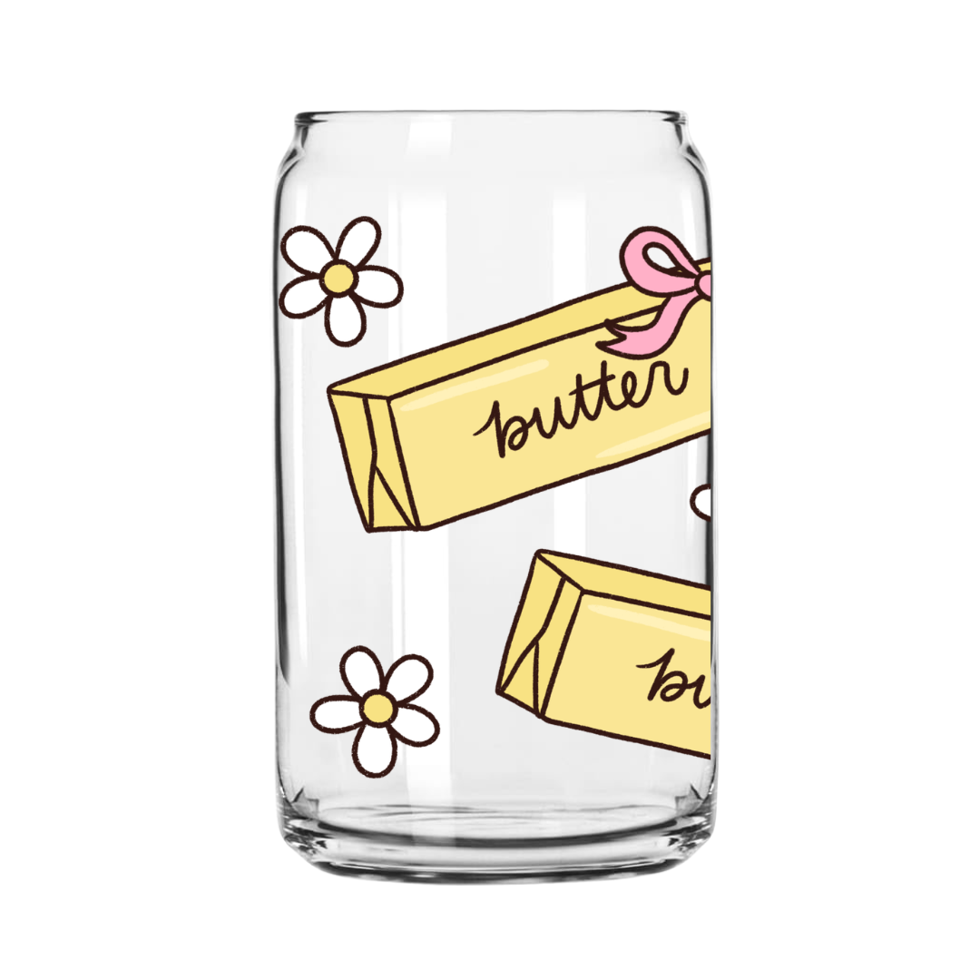 Butter Glass Can
