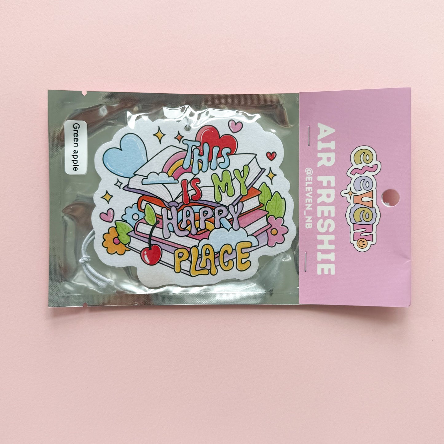 Happy Place Air Freshie Green Apple