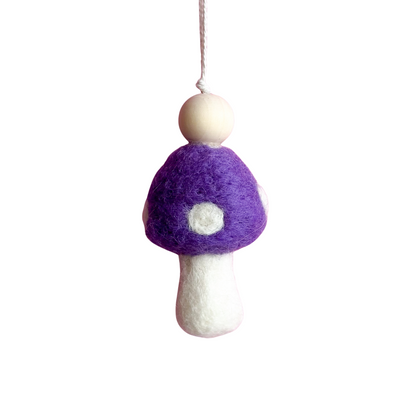 Felt Mushroom Hanging