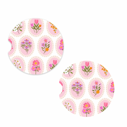 Flowers Car Coaster