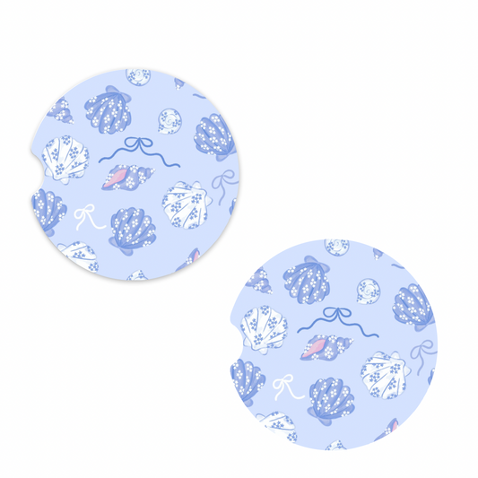 Shells Car Coasters