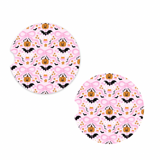 Cute But Spooky Car Coaster
