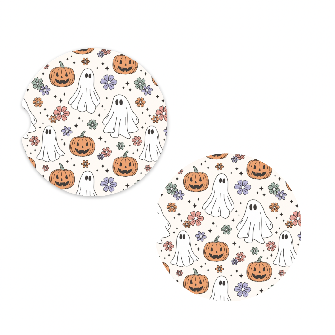 Ghostie Car Coaster