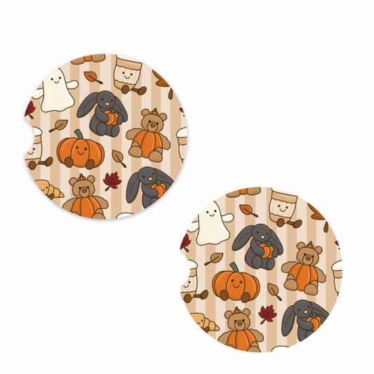 Fall Jelly Car Coasters