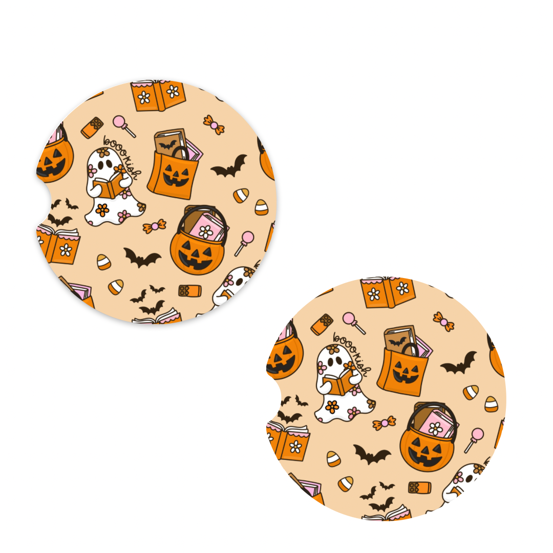 Trick Or Treat Car Coasters