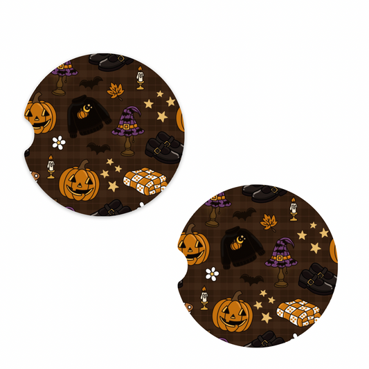 Witchy Car Coasters