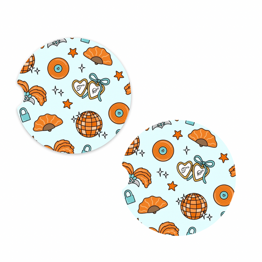 Showgirl Car Coasters