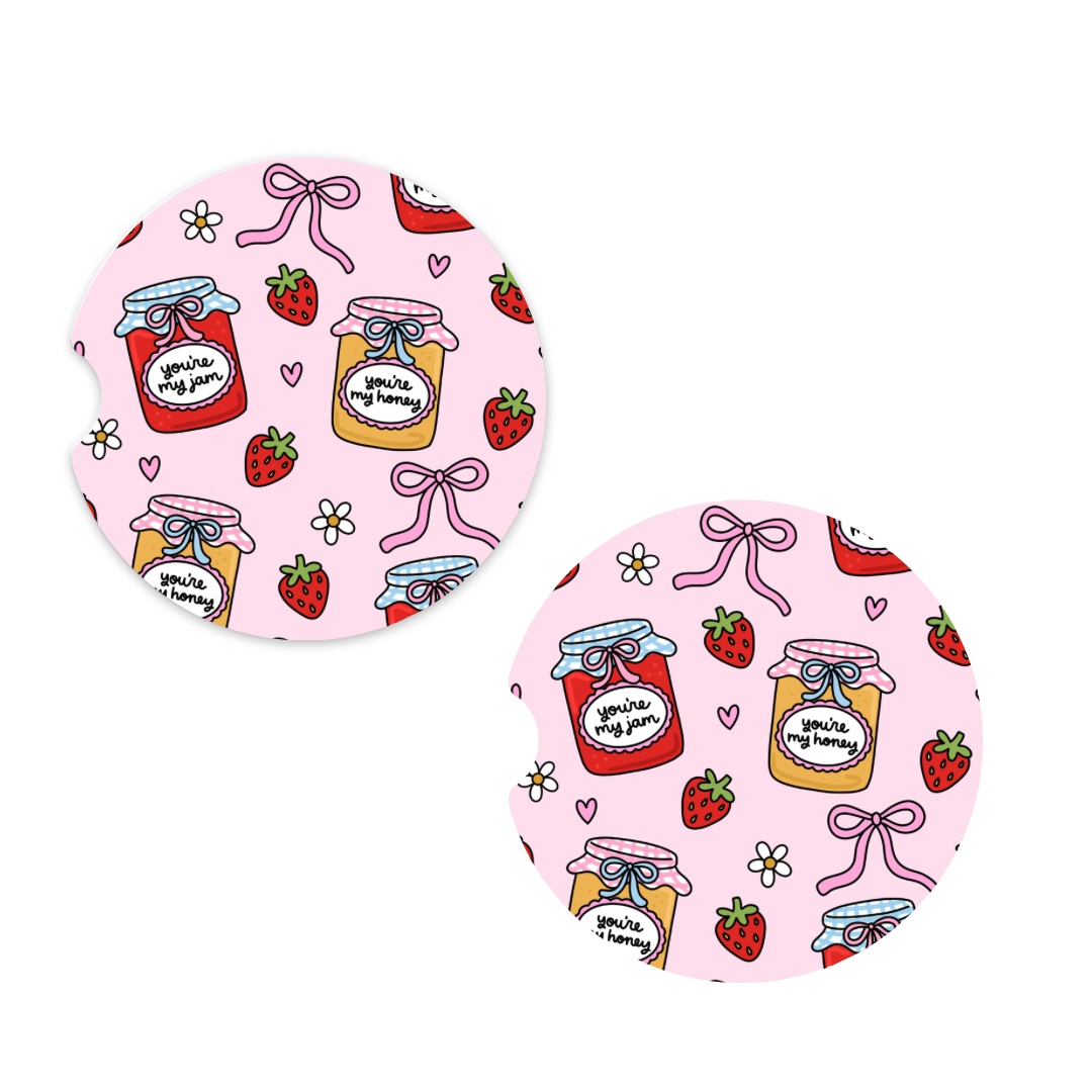 You're My Jam Car Coasters