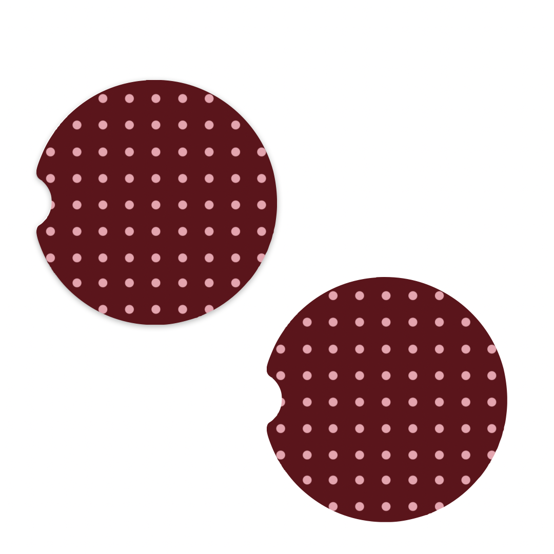 Cranberry Harvest Car Coasters