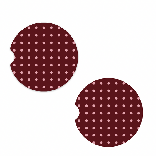 Cranberry Harvest Car Coasters