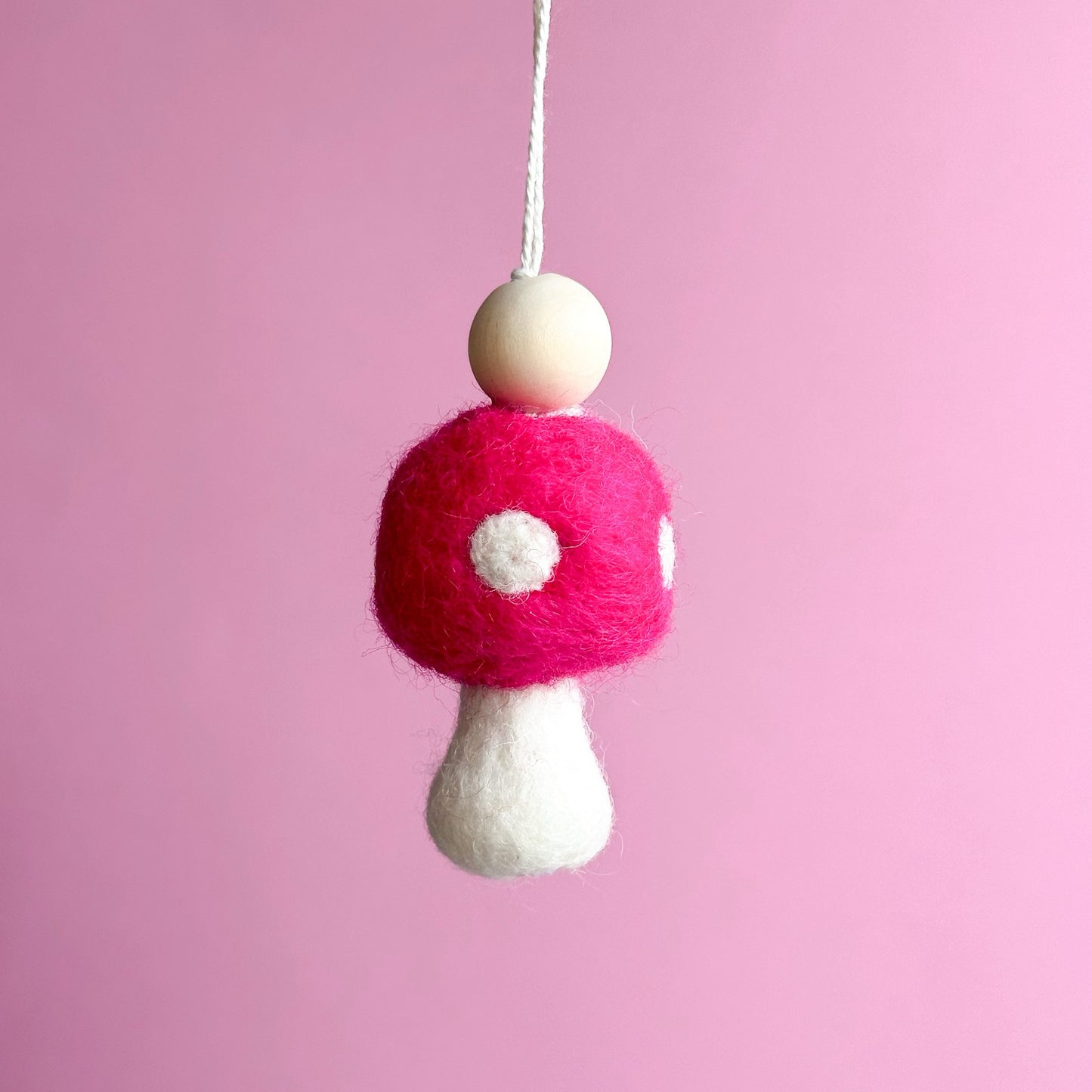 Felt Mushroom Hanging