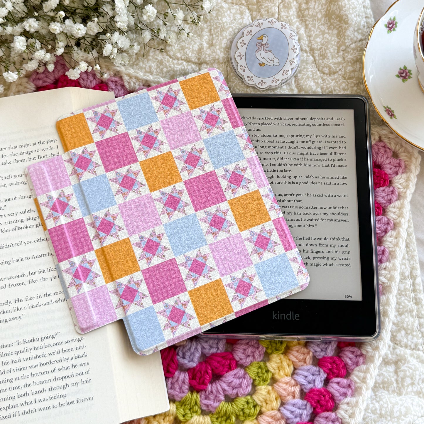 The Cottage E-Reader COVER ONLY