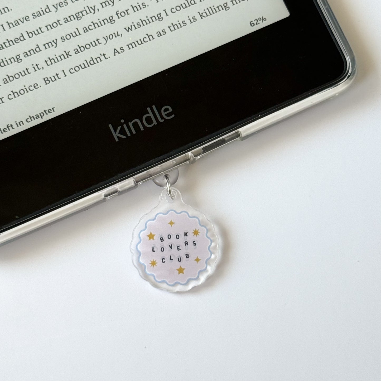 USB-C Port Charm - Book Lover