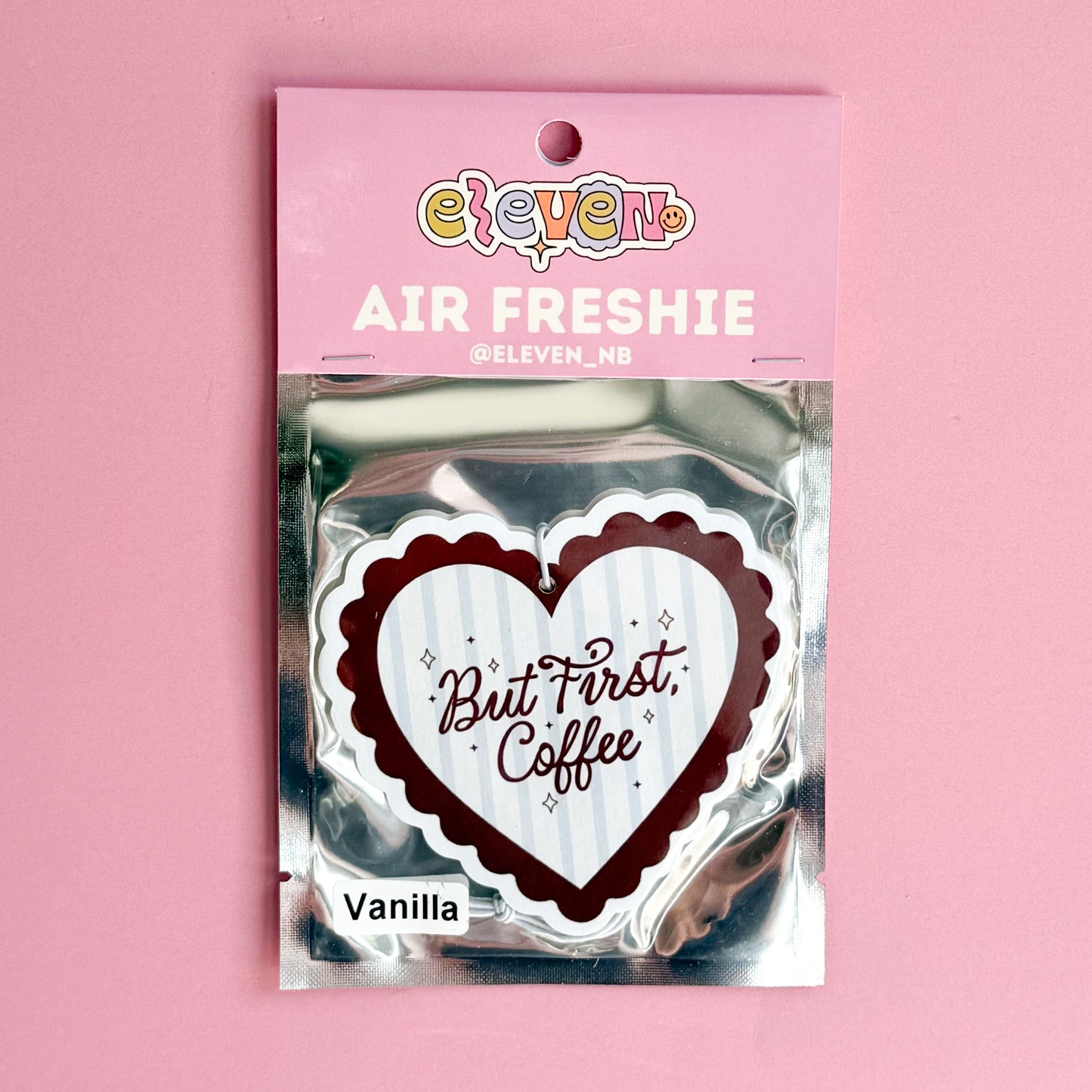 Coffee Air Freshie Vanilla Scent