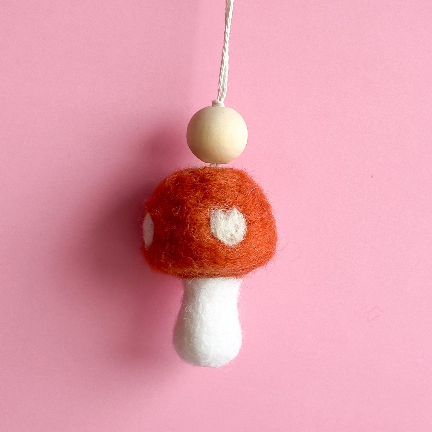 Felt Mushroom Hanging