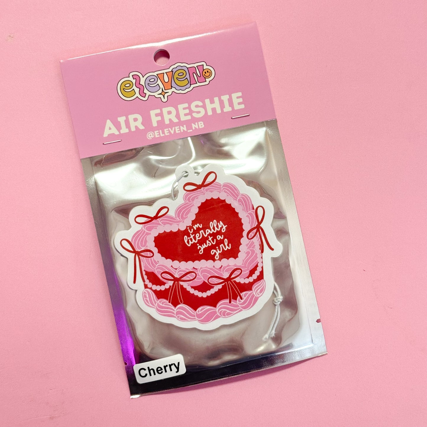 Just A Girl Air Freshie Cherry Scent