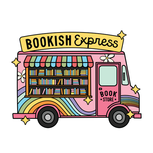 Bookish Express Weatherproof Sticker