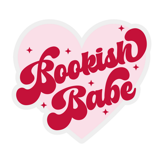 Bookish Babe Weatherproof Sticker