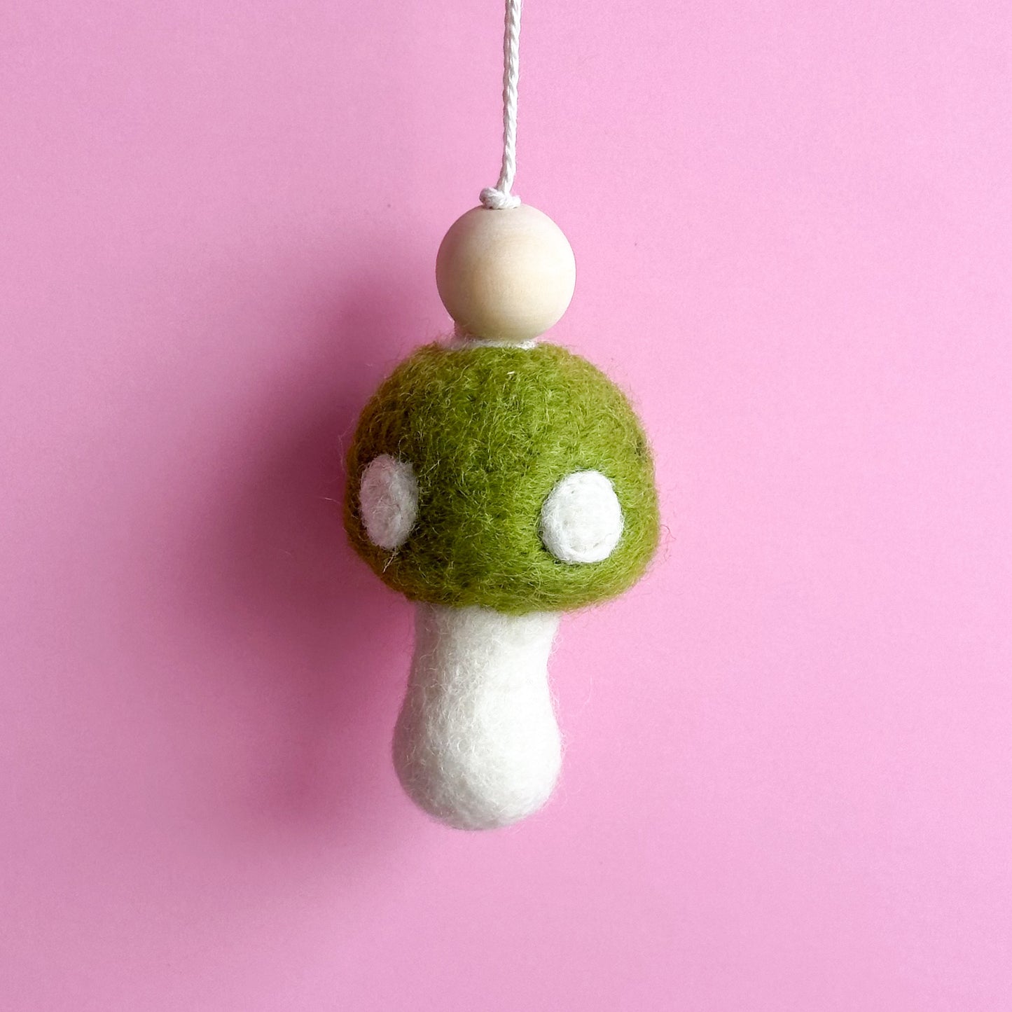 Felt Mushroom Hanging